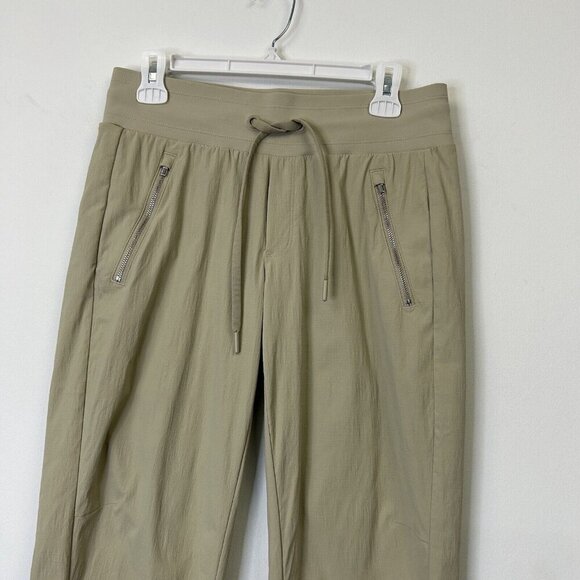 Athleta Trekkie North Joggers Womens Size 6 Beige Nylon Hiking Pants - Picture 4 of 9